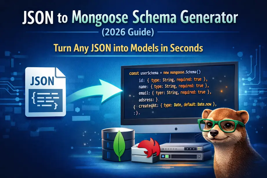JSON to Mongoose Schema Generator